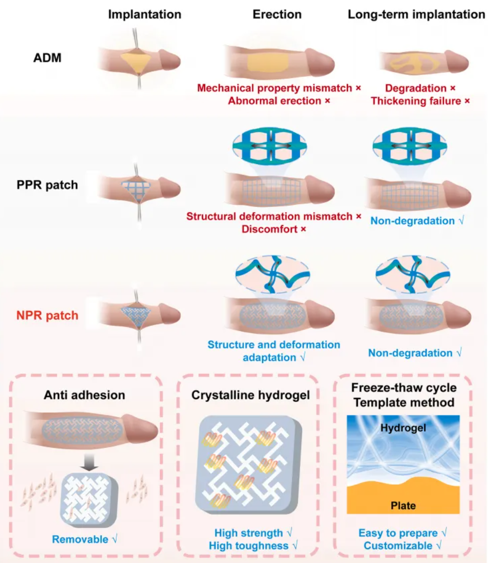 Bioactive Materials：华南理工大学施雪涛研发新型阴茎增粗贴片，安全有效且长期稳定